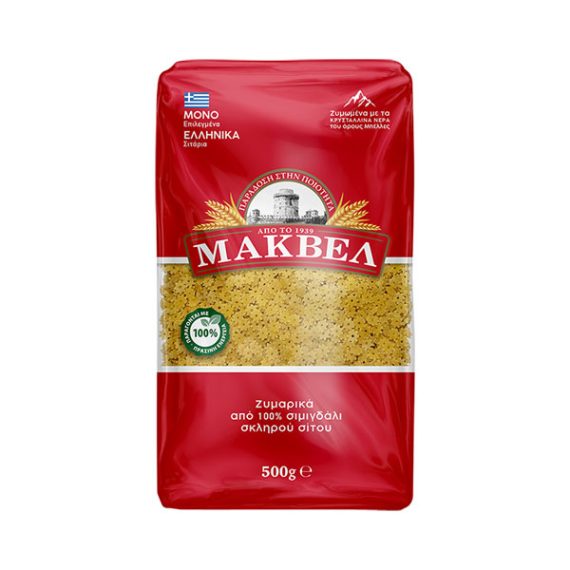 MAKVEL ASTRAKI (Nudeln) 100% Grieß - 12 x 500 gr.